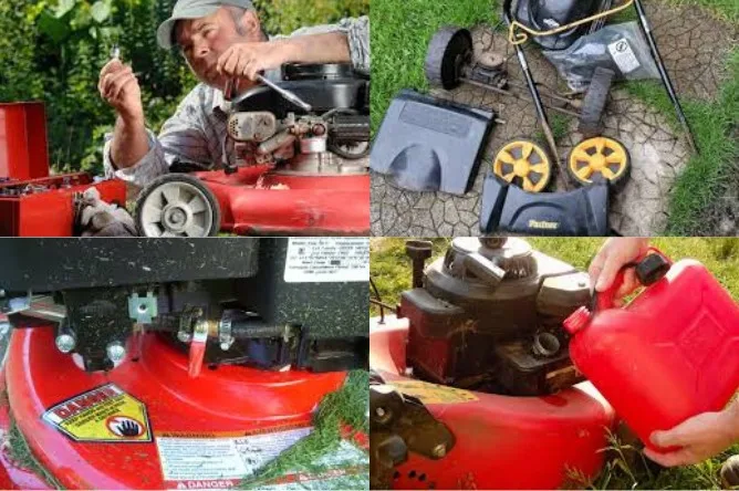 Lubricating Mowing Parts
