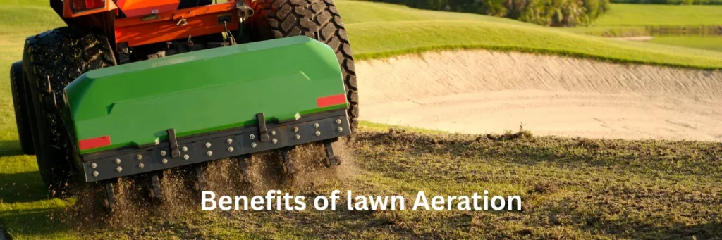 Lawn aeration benefits care